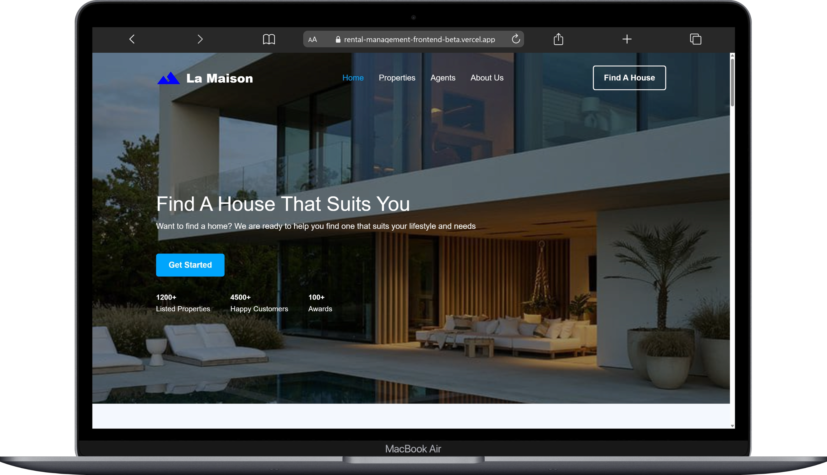 Web-based Rental Management System